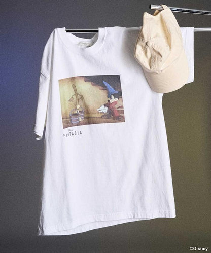 【迪士尼幻想曲】彩盒圖案前印花T恤