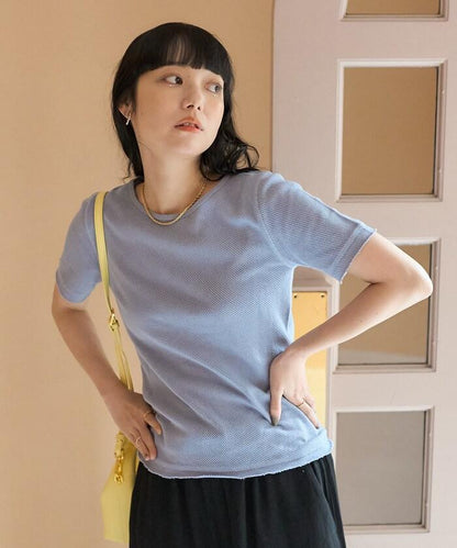 網眼短袖上衣