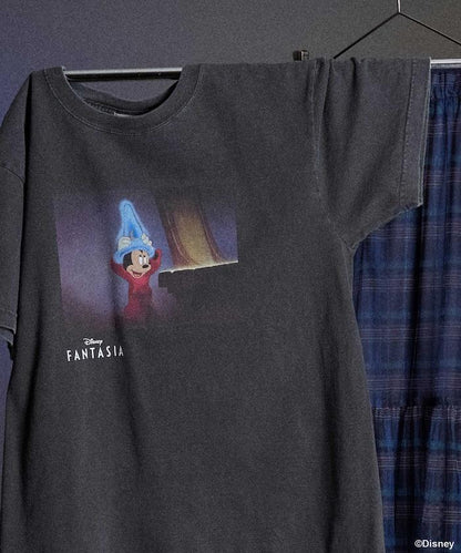 【迪士尼幻想曲】彩盒圖案前印花T恤