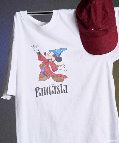 【迪士尼幻想曲】大字印花T恤
