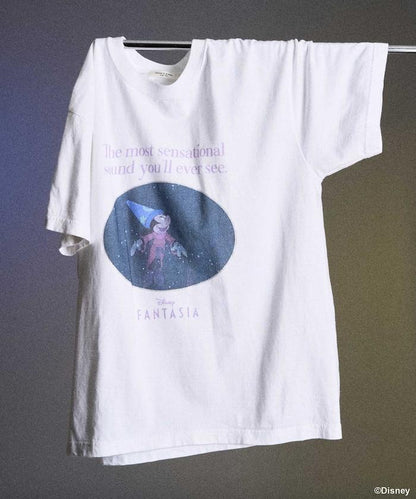 【迪士尼幻想曲】箔前印花T恤