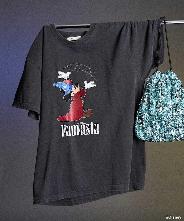 【迪士尼幻想曲】大字印花T恤