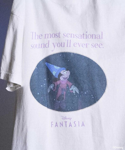 【迪士尼幻想曲】箔前印花T恤