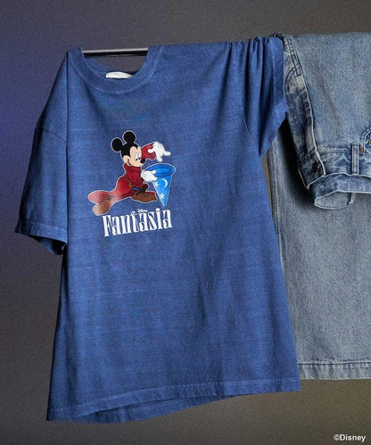 【迪士尼幻想曲】大字印花T恤