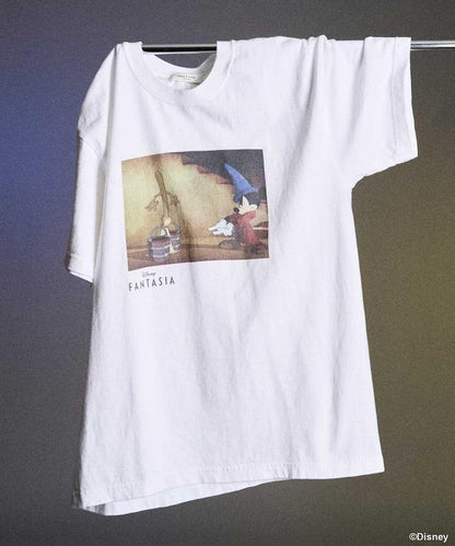 【迪士尼幻想曲】彩盒圖案前印花T恤