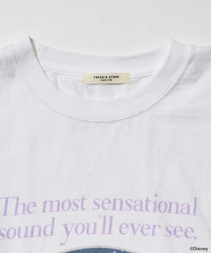 【迪士尼幻想曲】箔前印花T恤