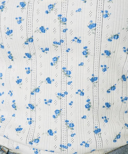 花紋針刺織物亨利T恤