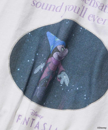 【迪士尼幻想曲】箔前印花T恤