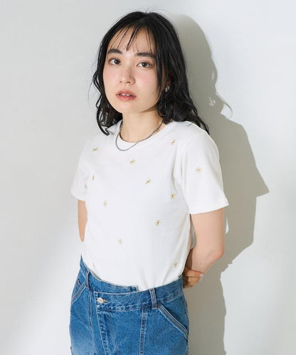 迷你雛菊刺繡T恤