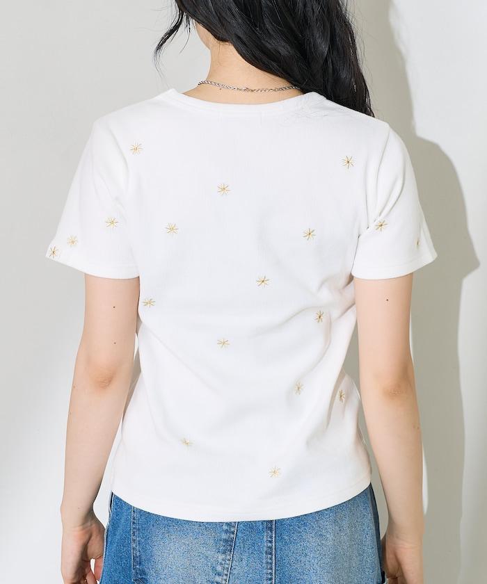 迷你雛菊刺繡T恤