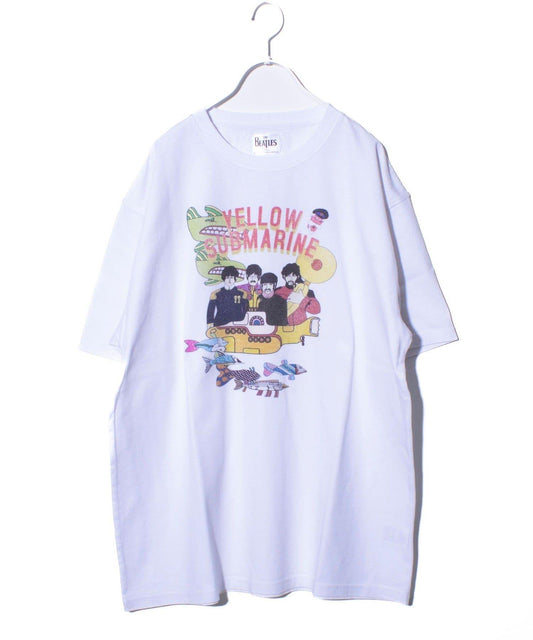 【JUNKSOUL】甲殼蟲黃色潛水艇印花T-shirt