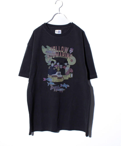 【JUNKSOUL】甲殼蟲黃色潛水艇印花T-shirt