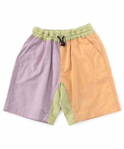 腰帶束腰半褲 5分褲