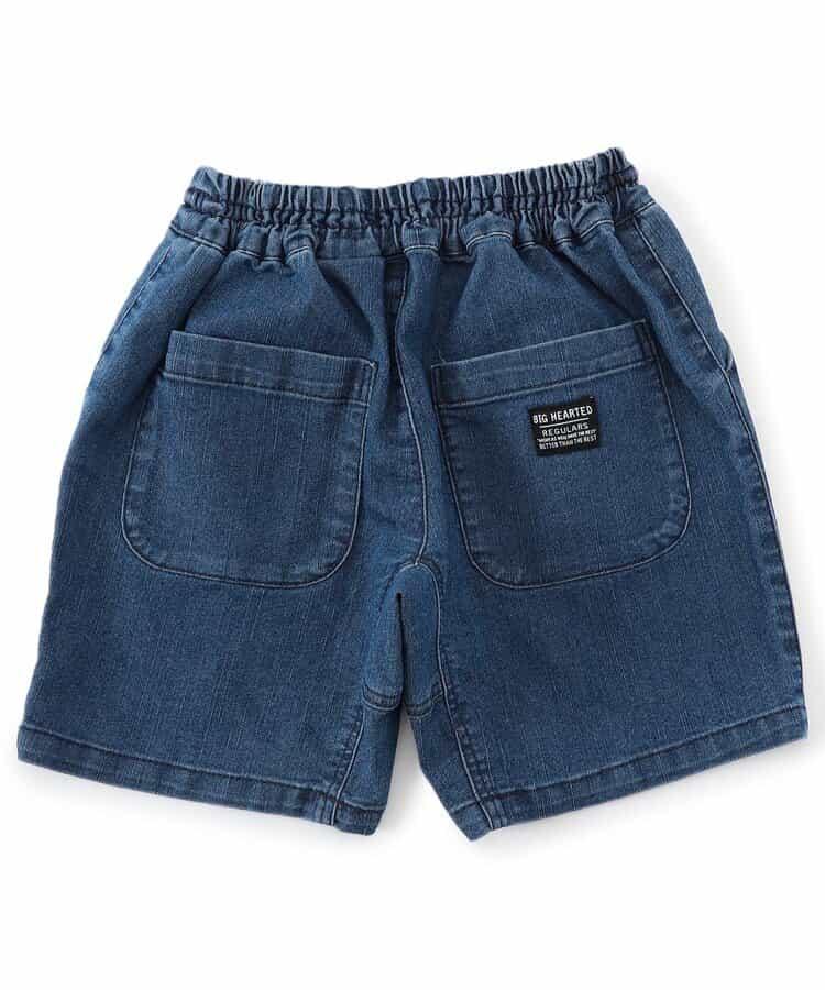 腰帶束腰半褲 5分褲