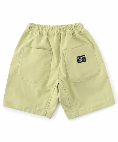 腰帶束腰半褲 5分褲