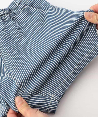 腰帶束腰半褲 5分褲