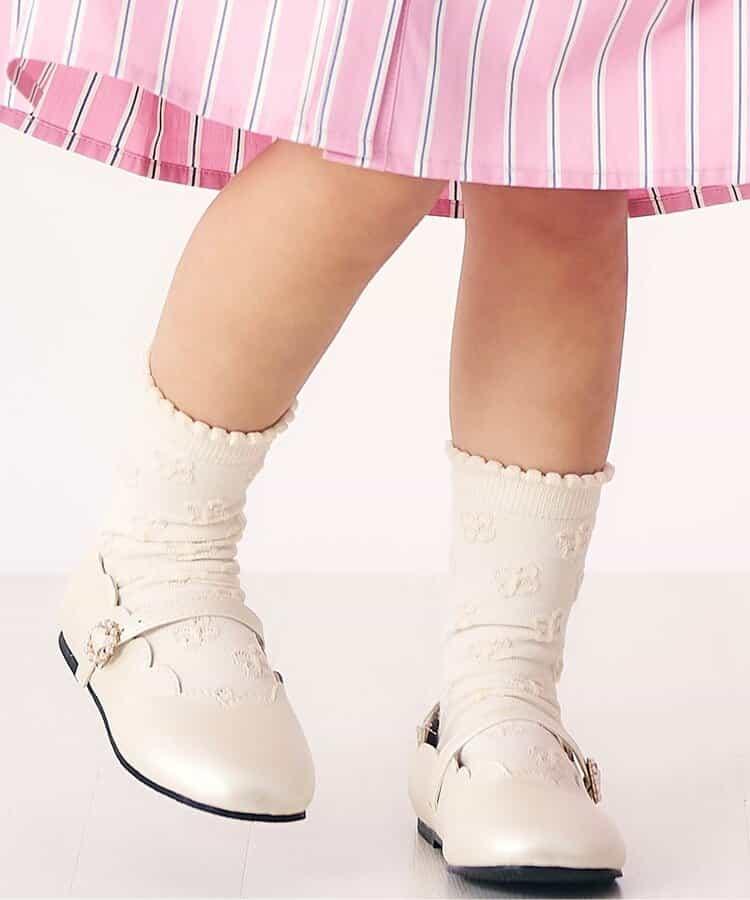 波點花卉提花襪