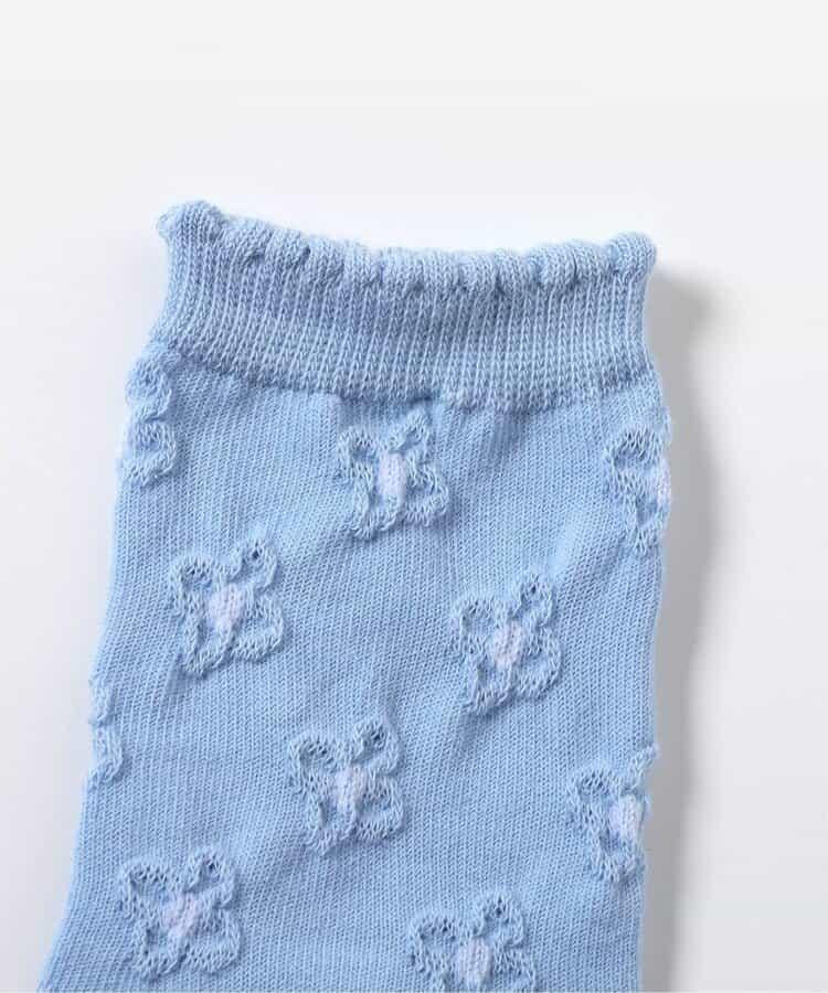 波點花卉提花襪