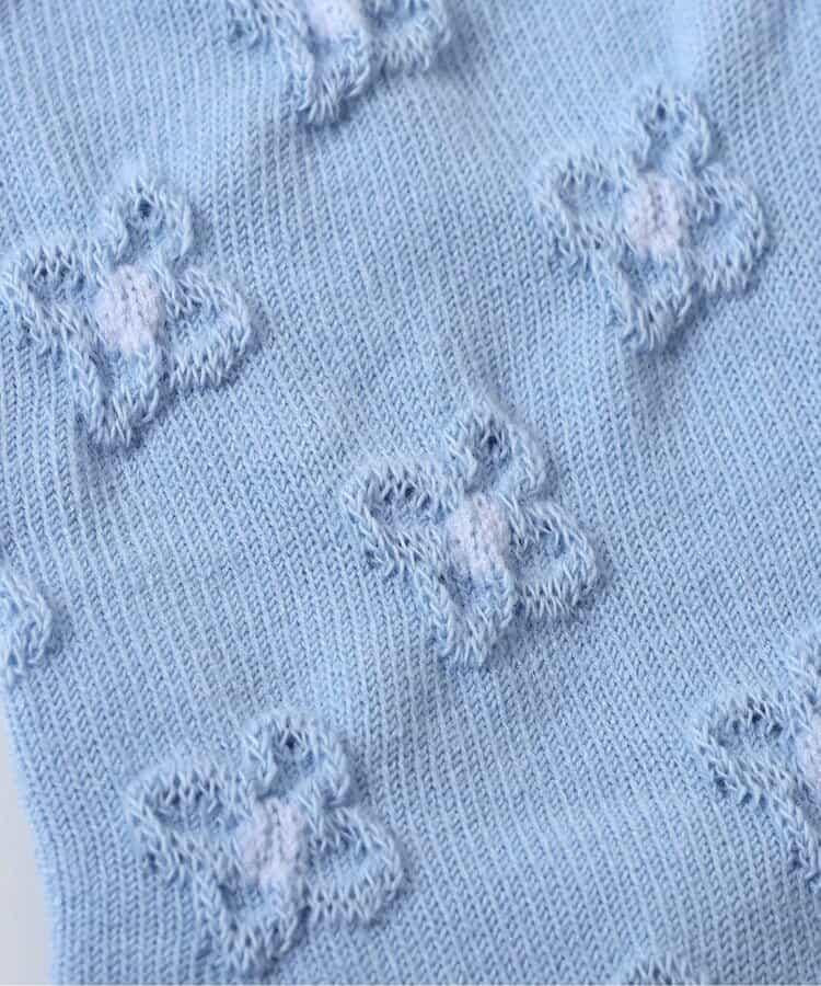 波點花卉提花襪