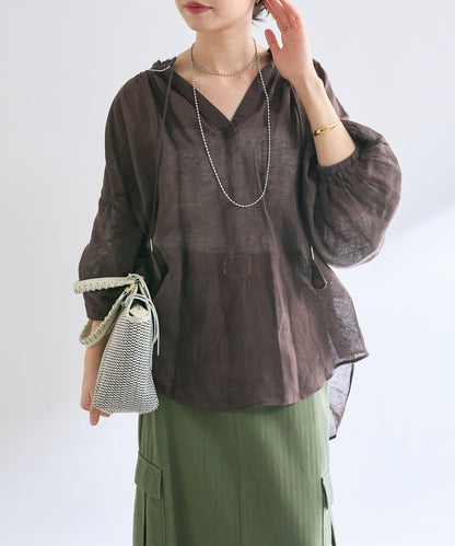 【à Nice （尼斯風）】珠片刺繡襯衫/5月下旬發貨預定