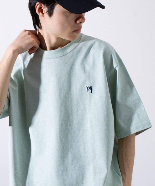 【GLOSTER】BOY BACK FANCY 內襯配色 短袖T