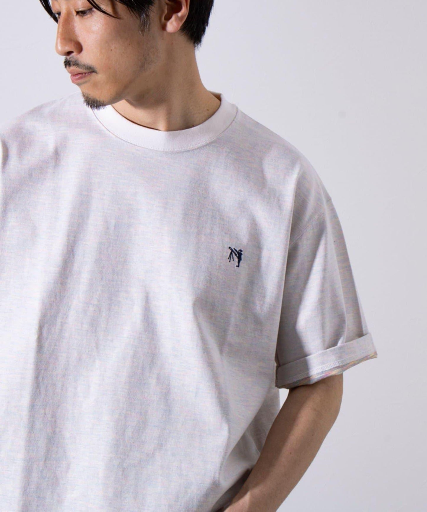 【GLOSTER】BOY BACK FANCY 內襯配色 短袖T