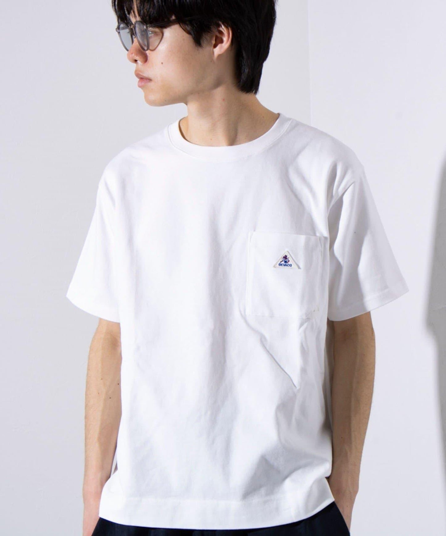 【GEVACO/蓋巴科】緊身T恤 基礎圓領 短袖T-shirt