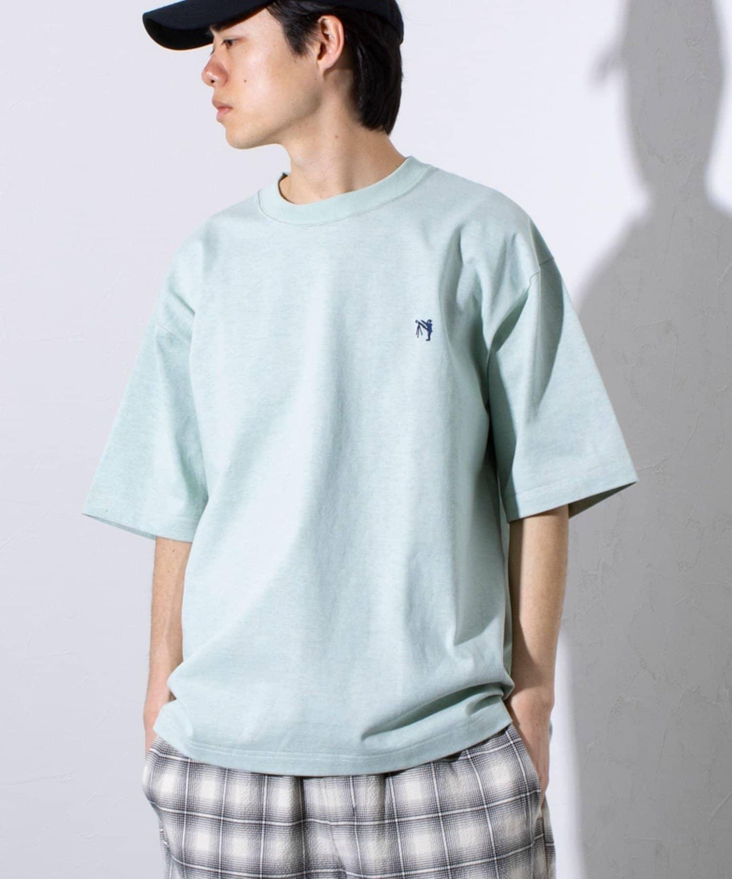 【GLOSTER】BOY BACK FANCY 內襯配色 短袖T