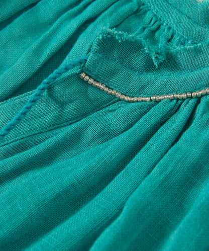 【à Nice （尼斯風）】珠片刺繡襯衫/5月下旬發貨預定