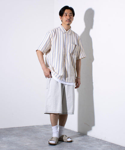【GLOSTER/格洛斯特】8盎司牛仔布 寬鬆短褲 半褲
