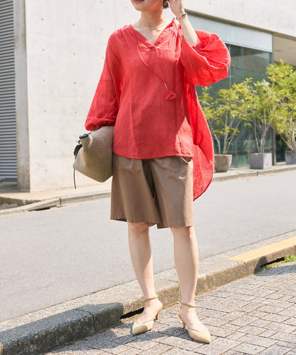 【à Nice （尼斯風）】珠片刺繡襯衫/5月下旬發貨預定