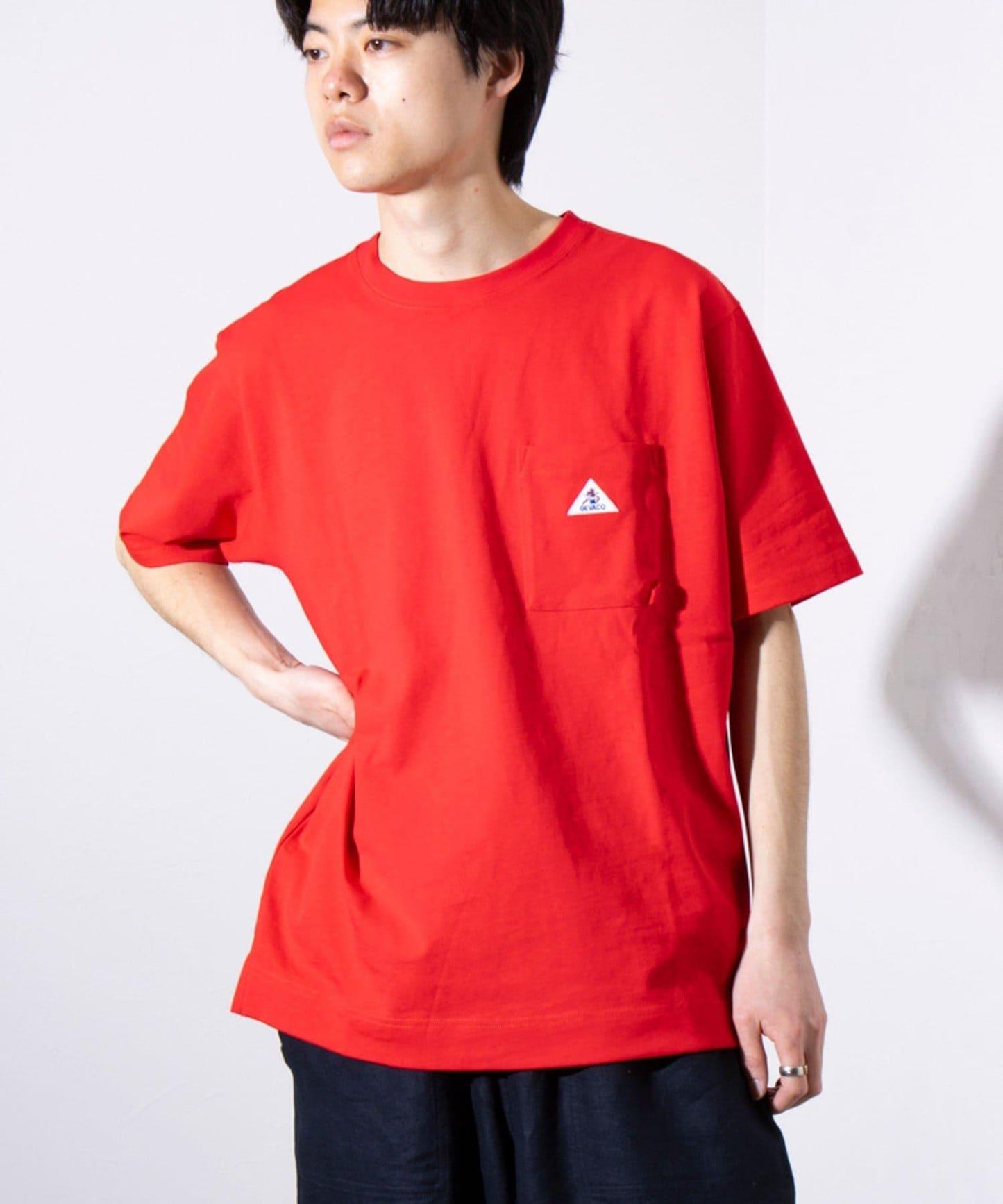 【GEVACO/蓋巴科】緊身T恤 基礎圓領 短袖T-shirt