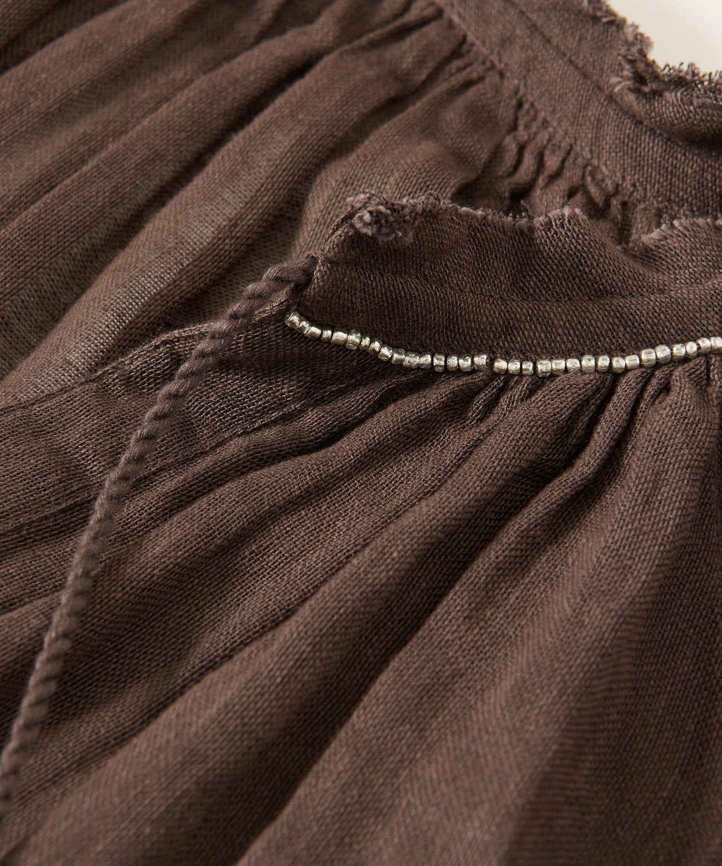 【à Nice （尼斯風）】珠片刺繡襯衫/5月下旬發貨預定