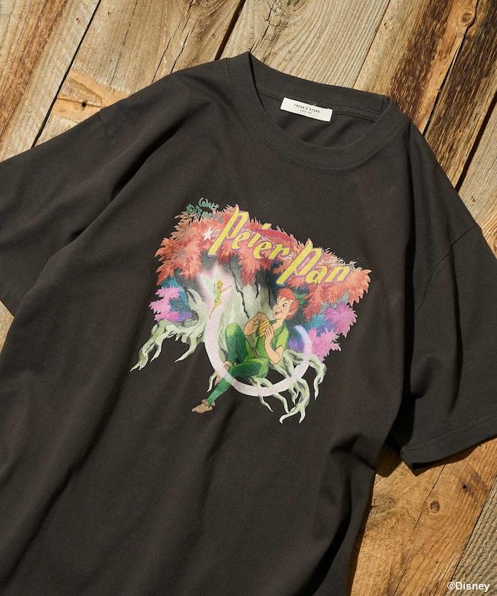 【迪士尼 〖彼得·潘〗】大字印花T恤