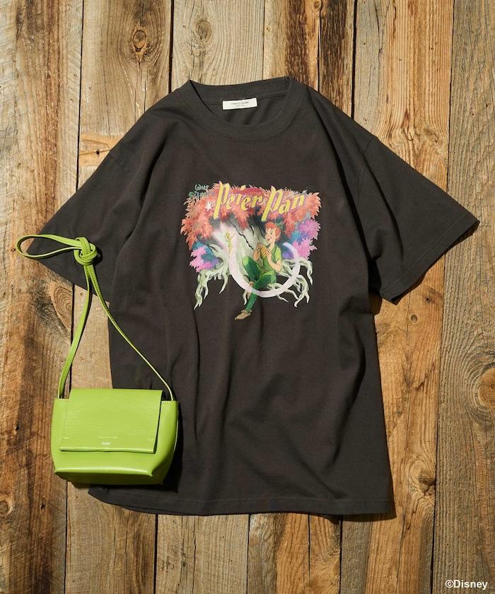 【迪士尼 〖彼得·潘〗】大字印花T恤