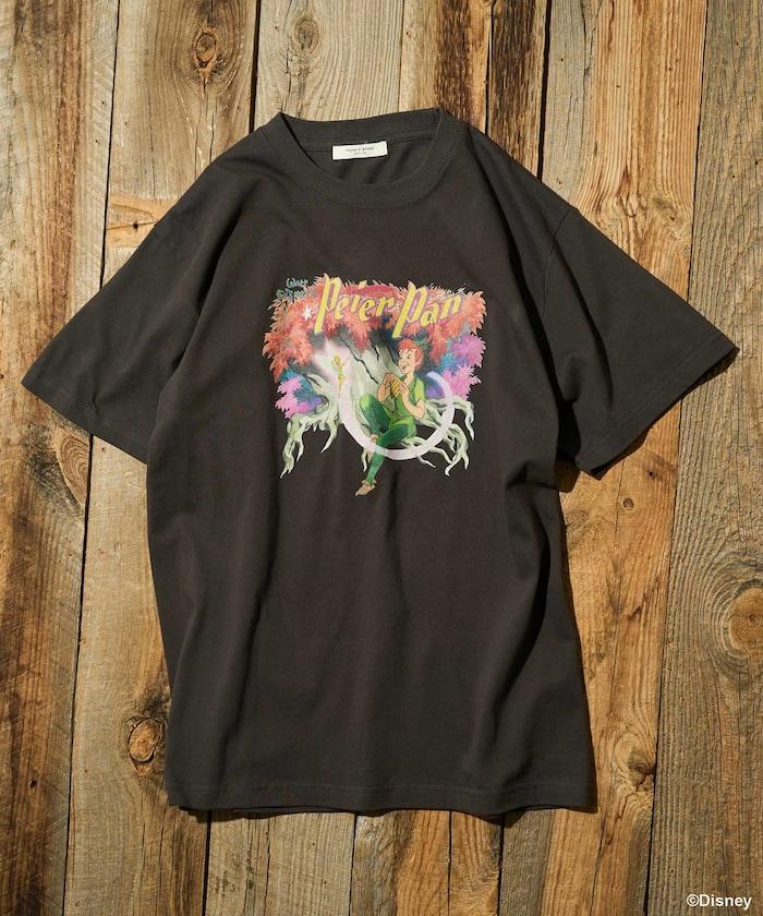 【迪士尼 〖彼得·潘〗】大字印花T恤