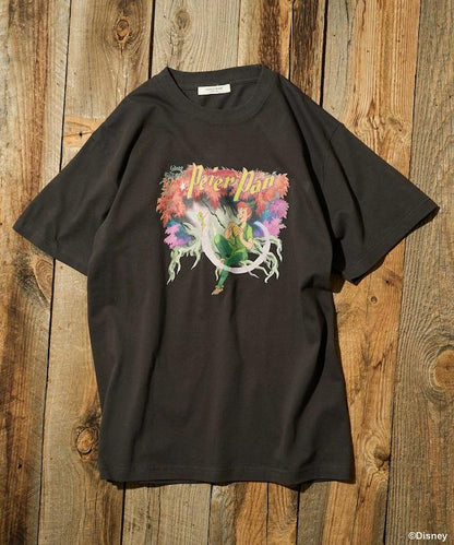 【迪士尼 〖彼得·潘〗】大字印花T恤