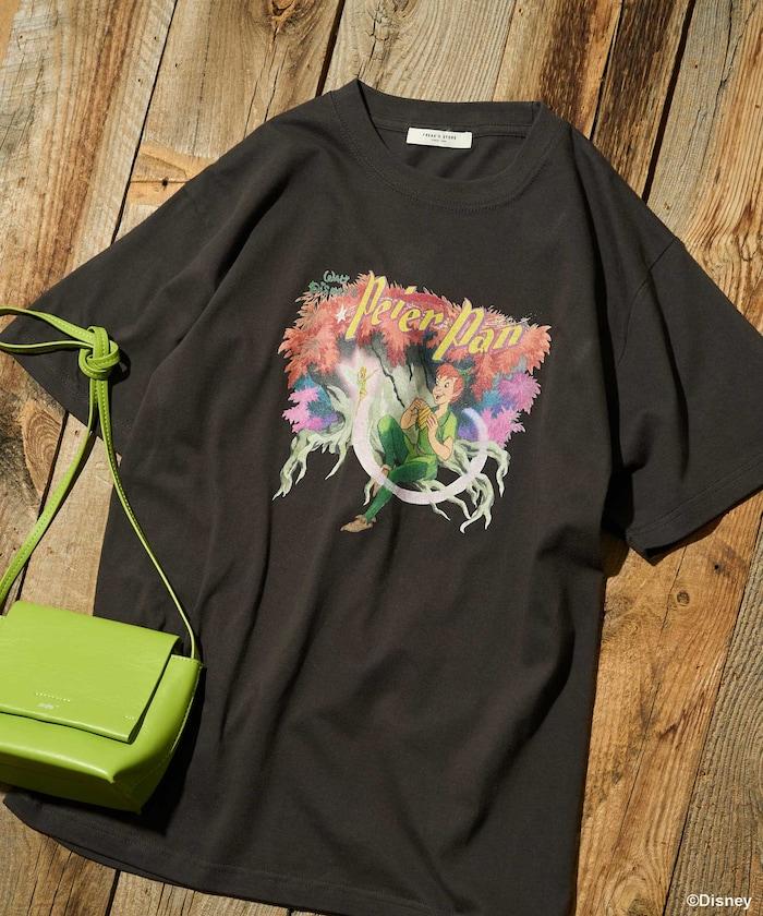 【迪士尼 〖彼得·潘〗】大字印花T恤