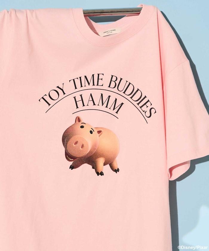 【玩具總動員】豬豬咪/前面印花T恤