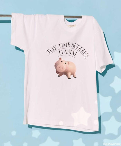 【玩具總動員】豬豬咪/前面印花T恤