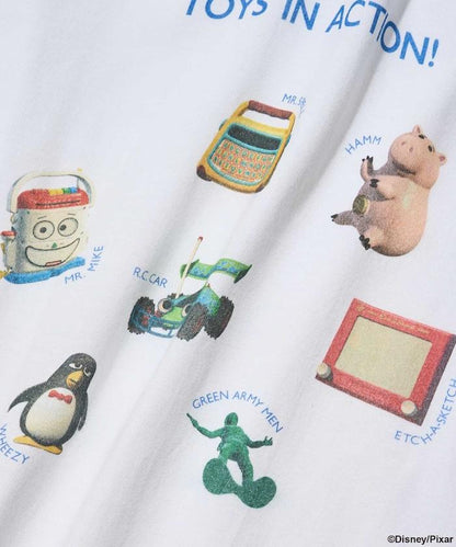【玩具總動員】玩具 前面印花 T恤