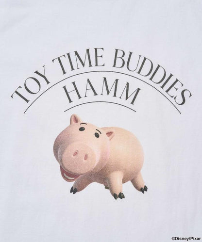 【玩具總動員】豬豬咪/前面印花T恤