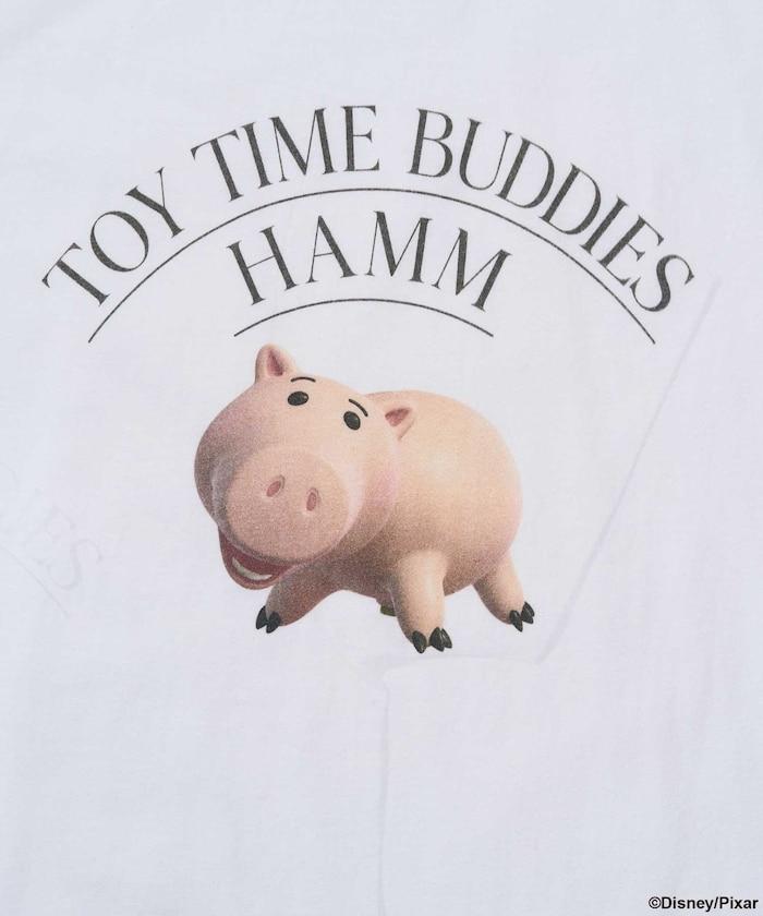 【玩具總動員】豬豬咪/前面印花T恤