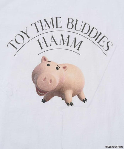 【玩具總動員】豬豬咪/前面印花T恤