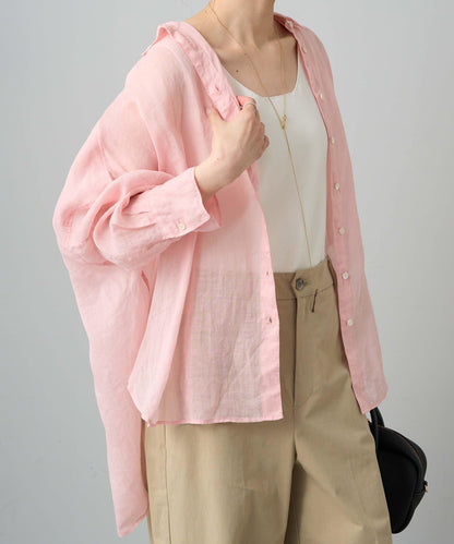 【復古】羊毛長袖襯衫女裝
