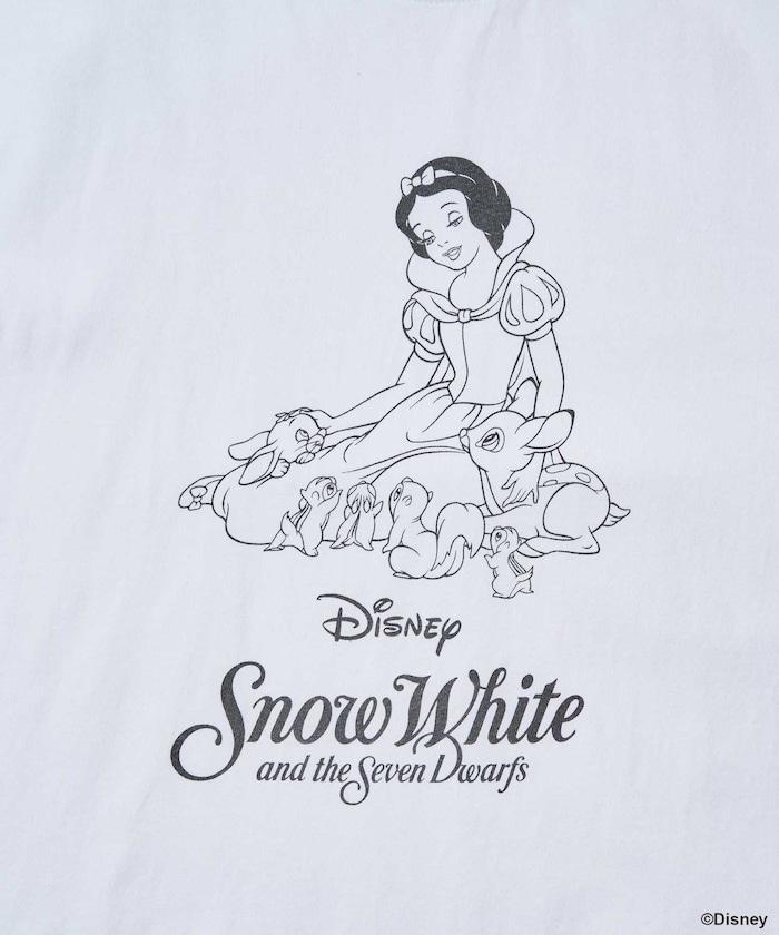 【迪士尼 白雪公主】大印花圓領T恤