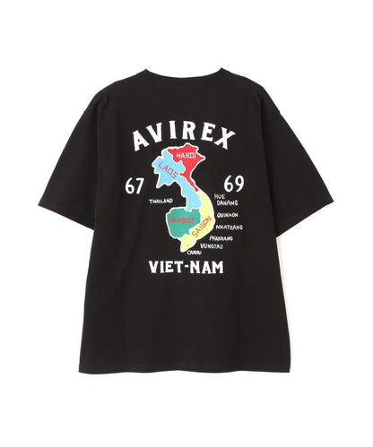 《&DEPOT限定》越南刺繡短袖T恤 / 越南 刺繡 短袖T恤 / AVIREX /