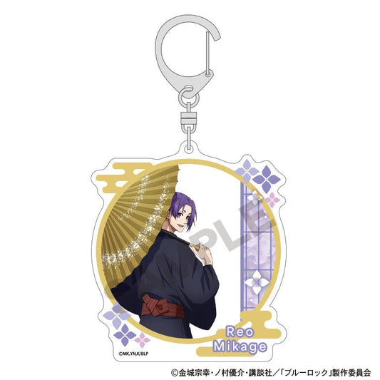 《藍色監獄》_框架亞克力鑰匙扣 御影玲王 五月雨