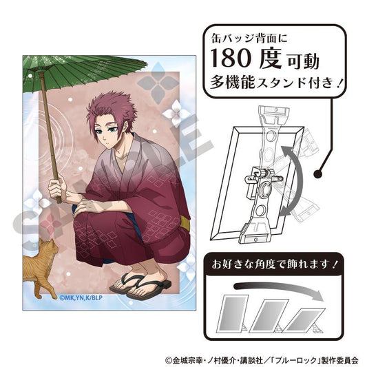 《藍色監獄》_藝術罐徽章 糸師冴 五月雨