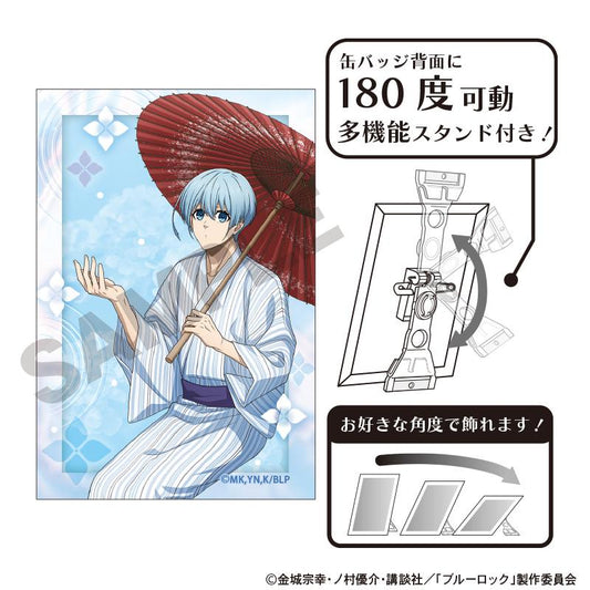 《藍色監獄》_藝術罐徽章 冰織羊 五月雨